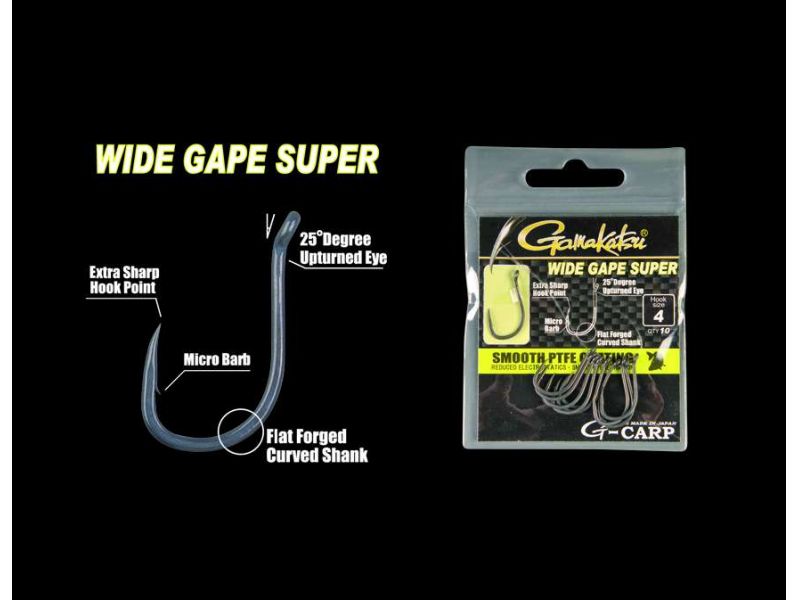 Gamakatsu G-Carp Wide Gap Super - bojlis horog
