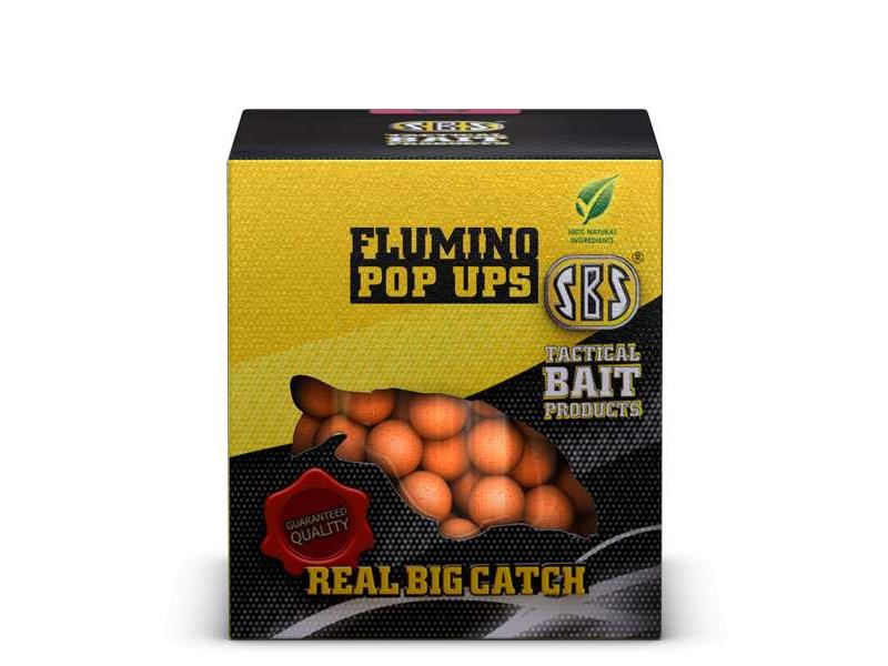 SBS Baits Flumino Pop Ups 10-12-14mm 100g SBS Baits Flumino Pop Ups 10-12-14mm 100g