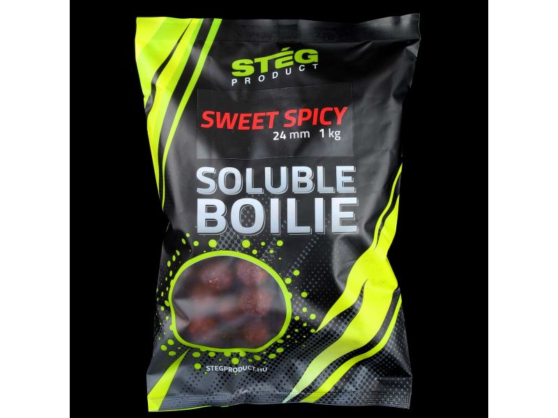 Stég Product Soluble Bojli 24mm Sweet Spicy 1kg