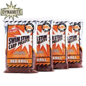 Dynamite Baits Swim Stim Red Krill Pelletek 900g
